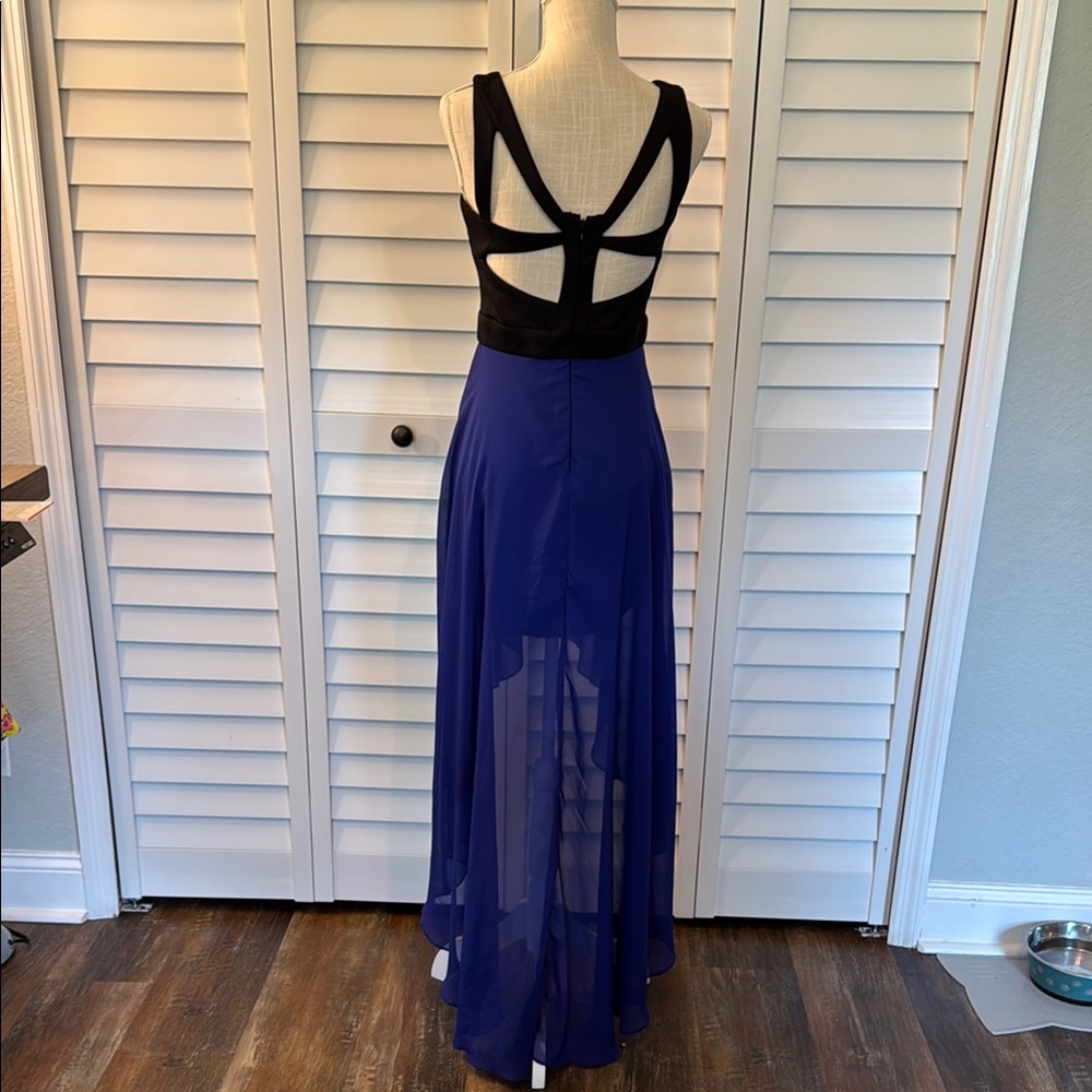 Hailey Logan Strappy High-Low Dress